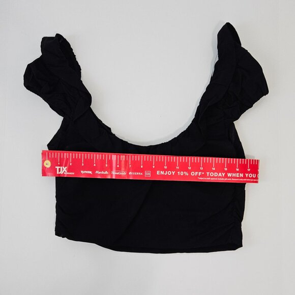 ZARA Ruffle Crop Top - Picture 5 of 8